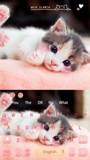 Cute Little Kitty keyboard PC