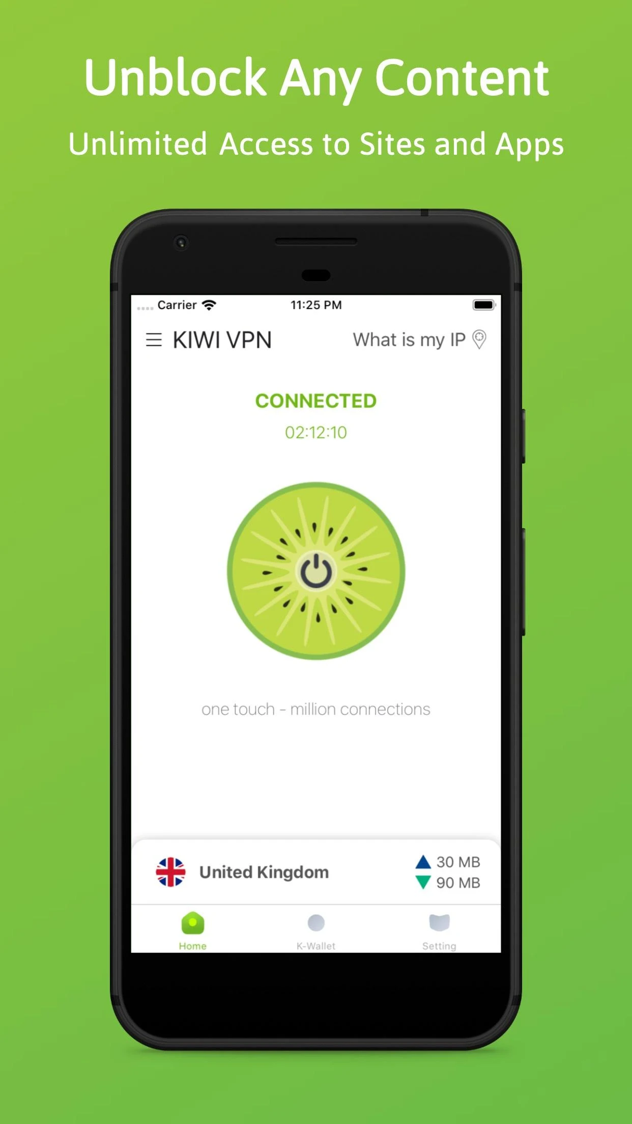 Kiwi VPN Thay Đổi Địa Chỉ IP Vào Mạng Nhanh PC