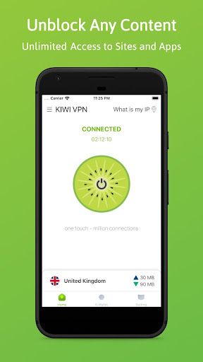 Kiwi VPN: Internet mais rápida