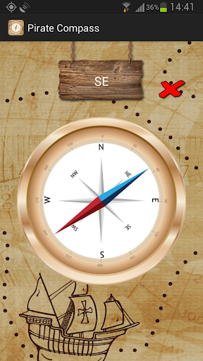 komputer Magnetic compass app