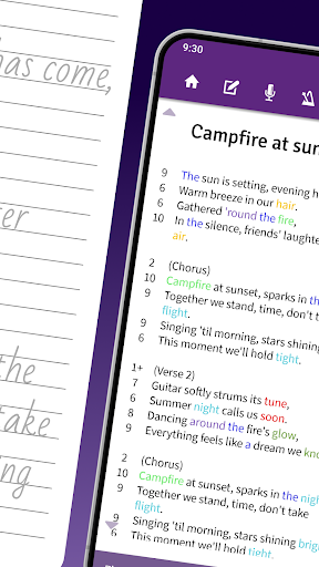 komputer Lyrics Notepad - Song Writing