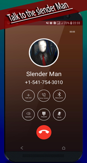 slender Man's video call