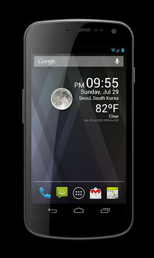 Weather Clock Widget