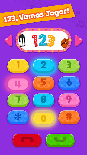 Pinkfong Bebê Tubarão Celular