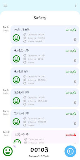 Timer delle Contrazioni PC