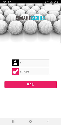 스마트스코어 - 내손안의 관제(골프장 관리자 전용) PC