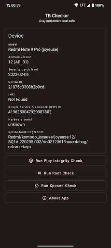 TB Checker - Play Integrity پی سی