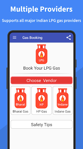 Gas Booking App پی سی