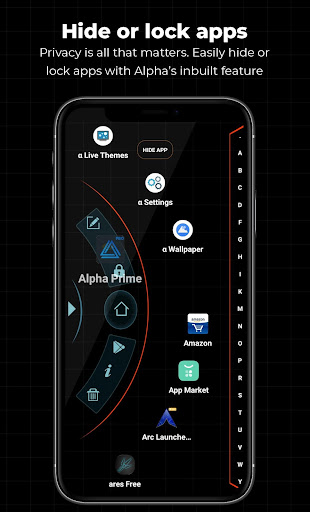 Alpha Hybrid Launcher 4D temas PC