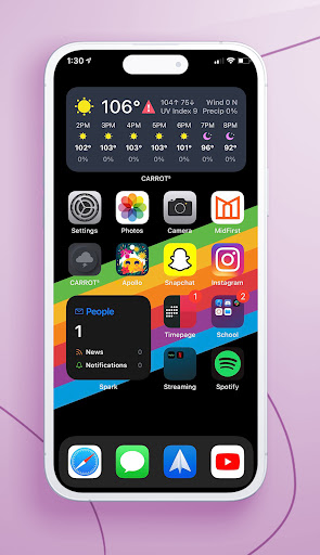 iPhone 15 theme PC