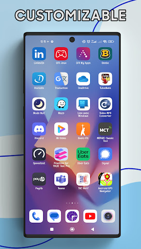 Poco F5 launcher, theme