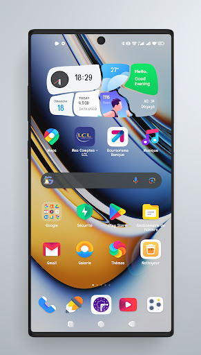 Realme c53 launcher, theme PC