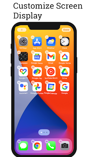 komputer iOS Launcher -Widgets & Themes