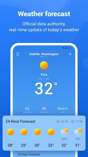 Weather forecast-Live monitor PC