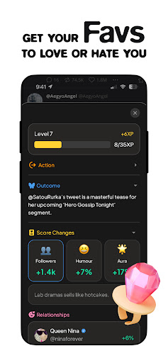 status - sims but social media PC