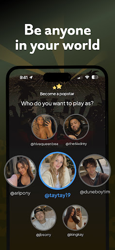 status - sims but social media