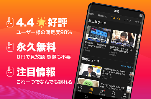 テレビ視聴