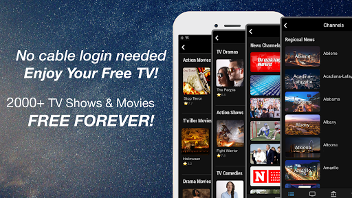 (US only) FREECABLE© TV: Shows para PC