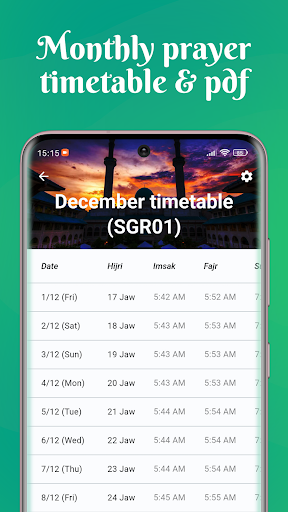 komputer Malaysia Prayer Time 2025