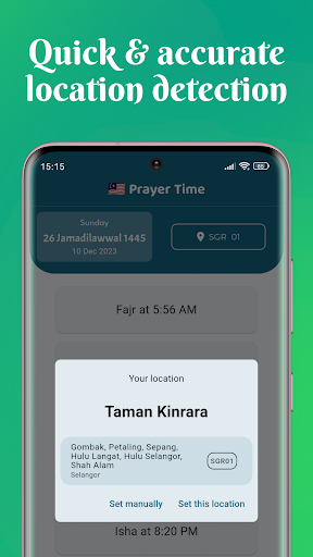 komputer Malaysia Prayer Time 2025