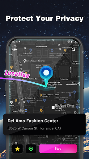 Gmocker - جعلی GPS مقام پی سی