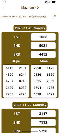 komputer TOTO 4D Live Draw  SG&MY SWEEP