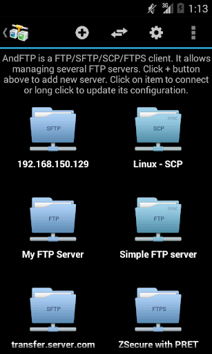 AndFTP File Manager PC