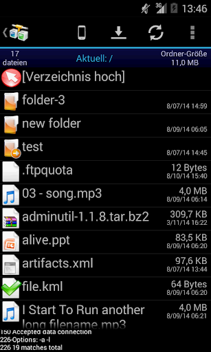 AndFTP (FTP Client) PC