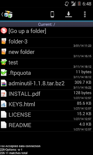 AndFTP File Manager PC