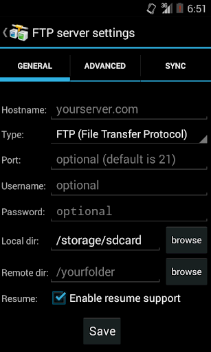 AndFTP File Manager PC