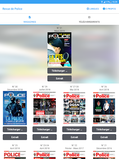 Revue de police PC