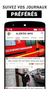 Alertes info: Actualité locale et alerte d'urgence