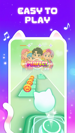 타일 점프 : 뮤직 볼 리듬 & 음악 피아노 음악게임 PC