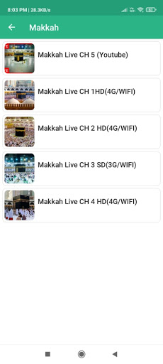 Live Makkah & Madinah TV HD PC