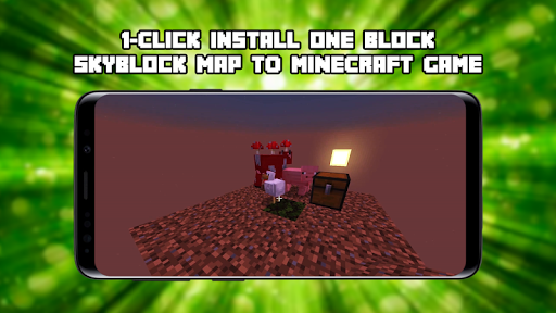 One Block Map for Minecraft پی سی