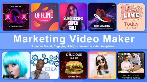 Marketing video maker Ad maker PC