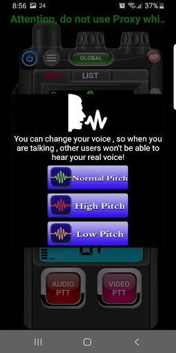 Professional Walkie Talkie PC