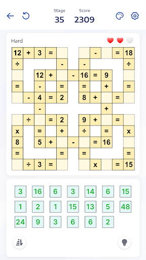 Mathematik-Puzzles - Crossmath PC