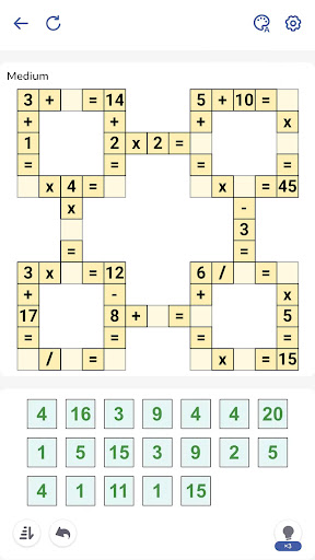 数学益智游戏 - Crossmath 交叉数学电脑版