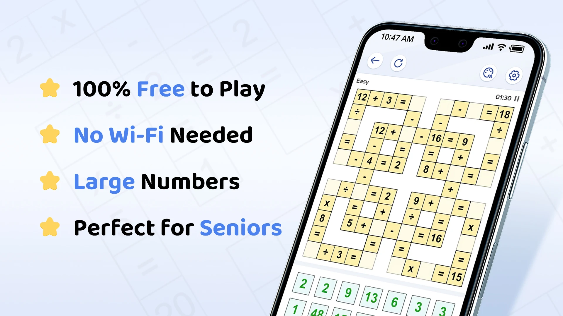 Math Puzzle Games - Crossmath PC