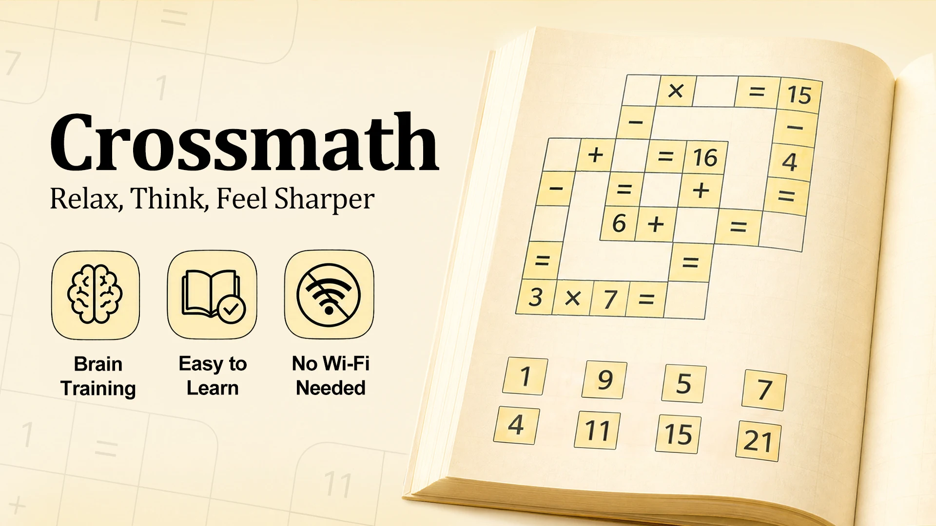 Math Puzzle Games - Crossmath PC
