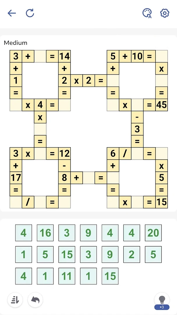 Math Puzzle Games - Crossmath PC