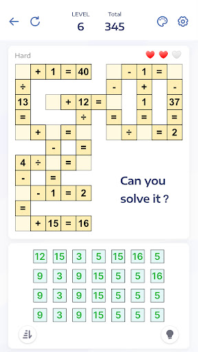Math Puzzle Games - Crossmath
