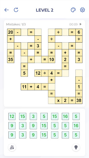 Jeux de maths - Crossmath PC