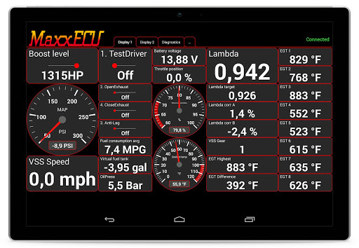 MaxxECU MDash PC