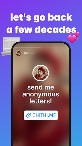 Chithi.me: anonymous letters পিসি