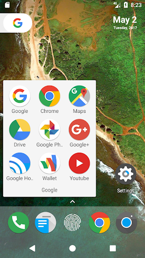 N+ Launcher - Nougat 7.0 / Ore پی سی