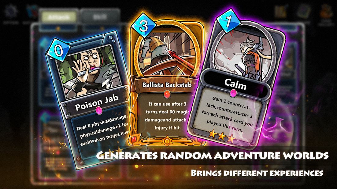 Dark Dungeon Survival -Lophis Fate Card Roguelike PC