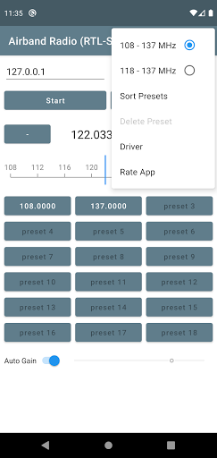 komputer Airband Radio (RTL-SDR)