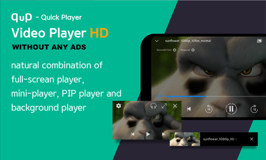 video player hd - qup PC